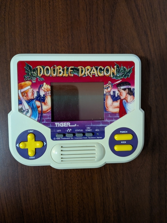 Other - 1988 Double Dragon Tiger Handheld Game - Used In Working Condition